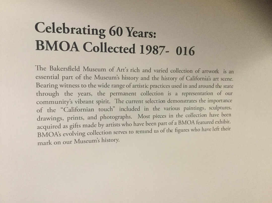 Edison旅游景点-Bakersfield Museum of Art