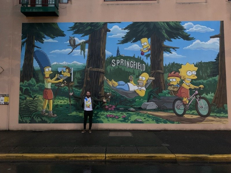 The Official Simpsons Mural景点图片