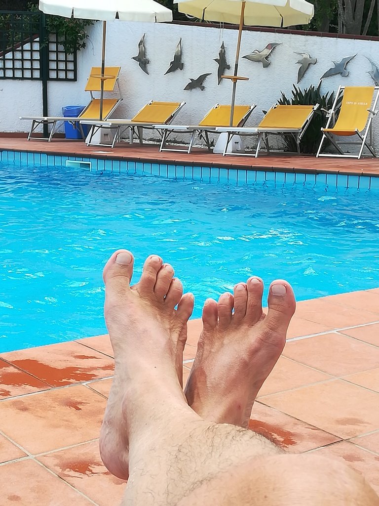 Hotel Capo Di Stella-泳池