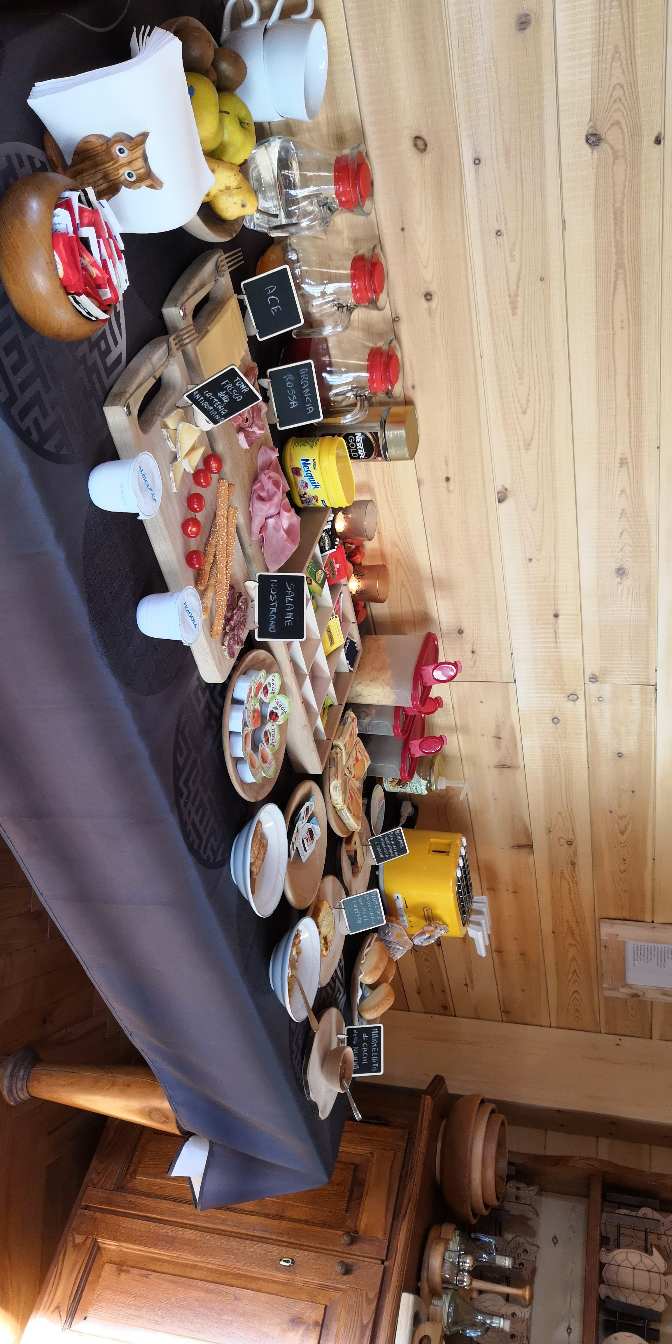 B&B Chalet Il Picchio-餐饮