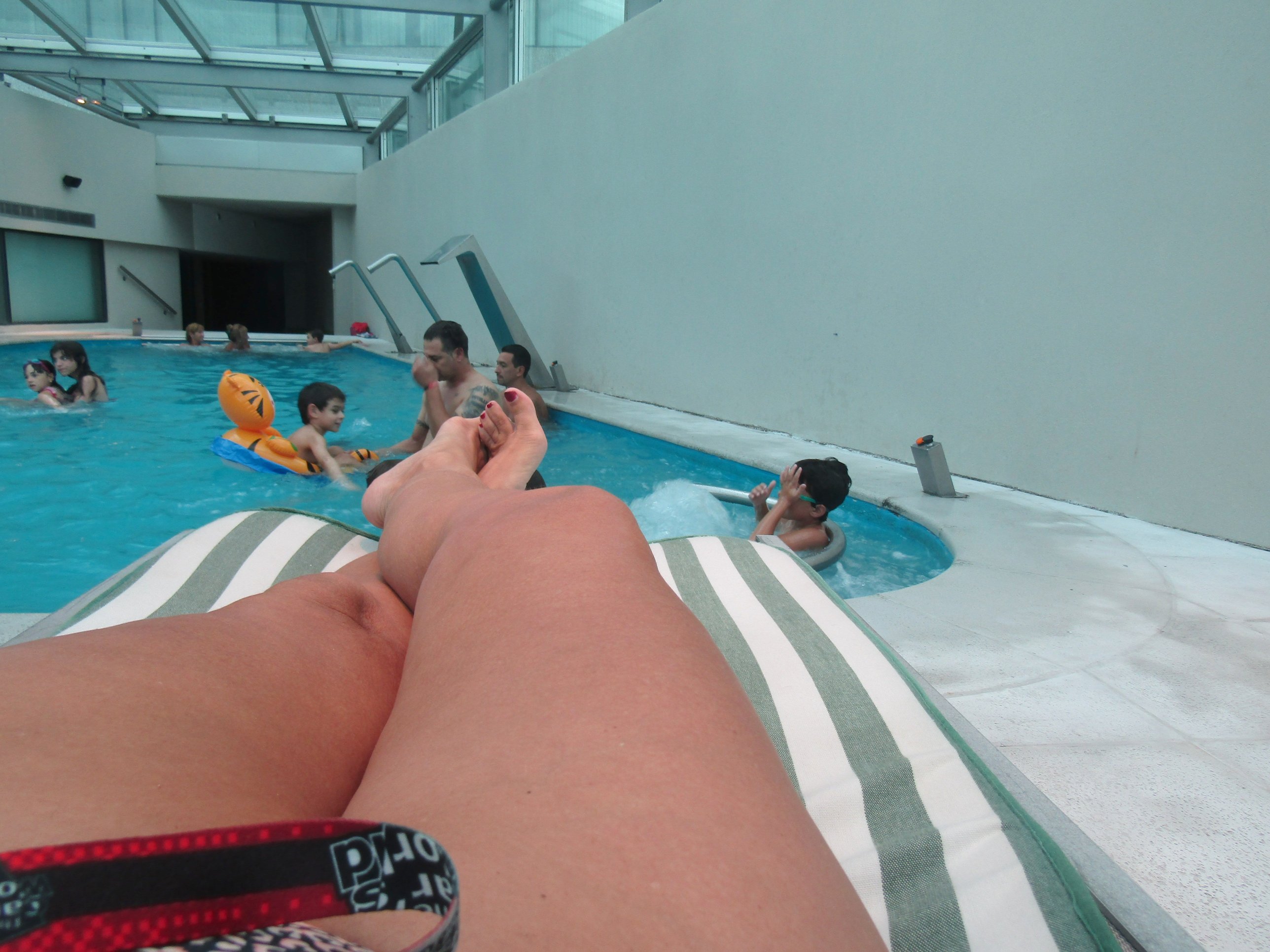 罗萨里奥市中心铂尔曼赌场酒店-泳池