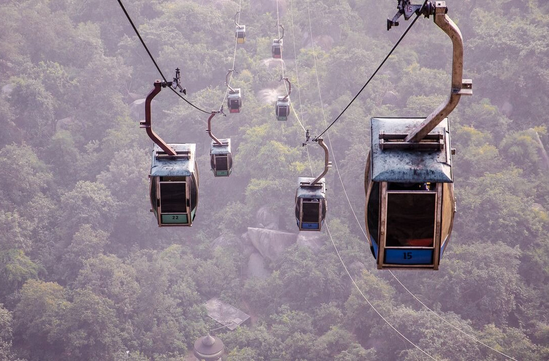 Passenger Ropeway At Trikut-Deoghar必去景点