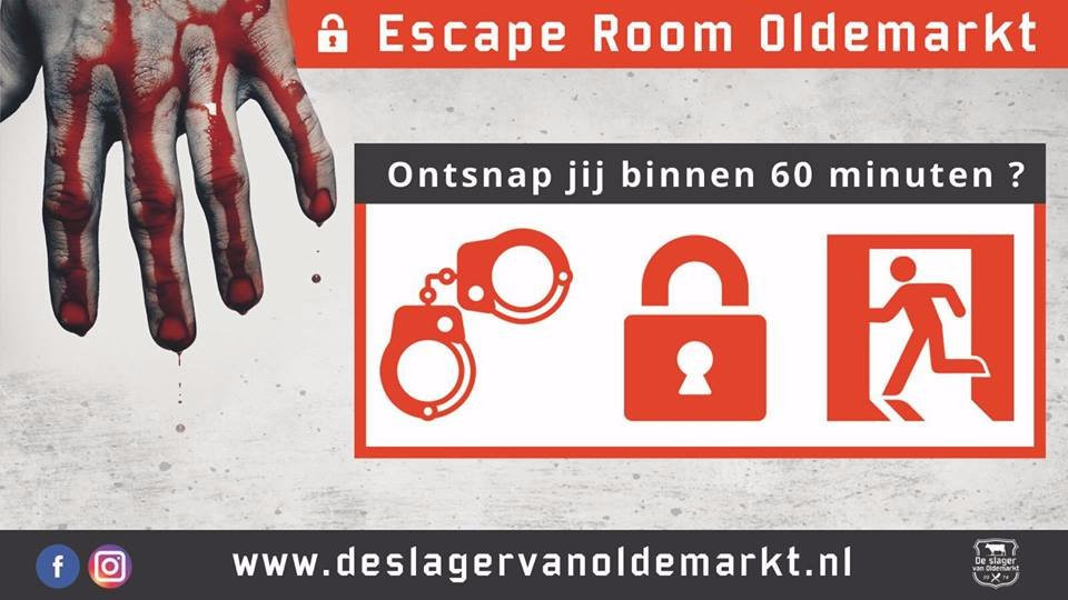 Escape Room de Slager van Oldemarkt