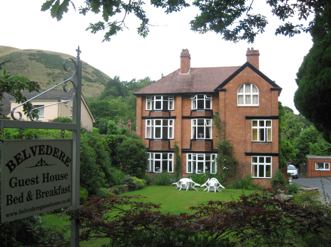 Little Stretton酒店住宿-The Belvedere Guest House