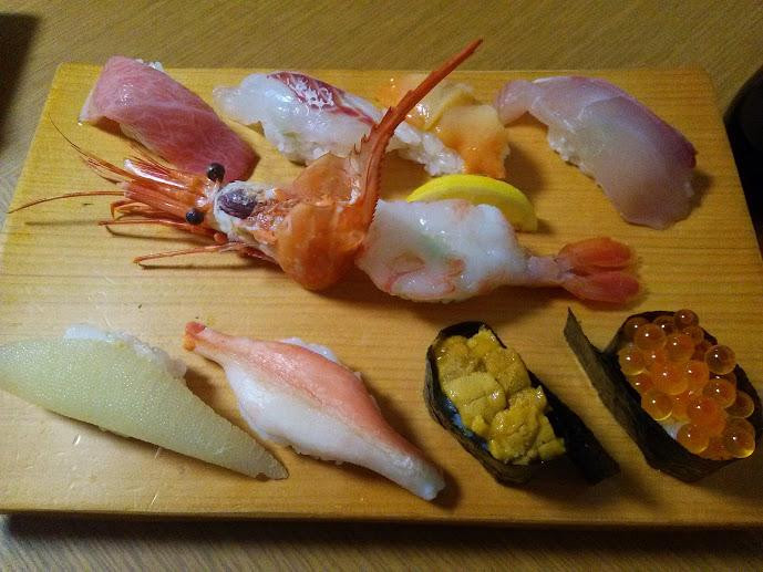 旦過屋台寿し 満天