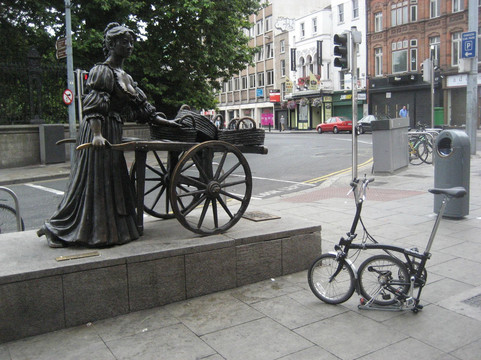 Molly Malone Statue-都柏林必去景点