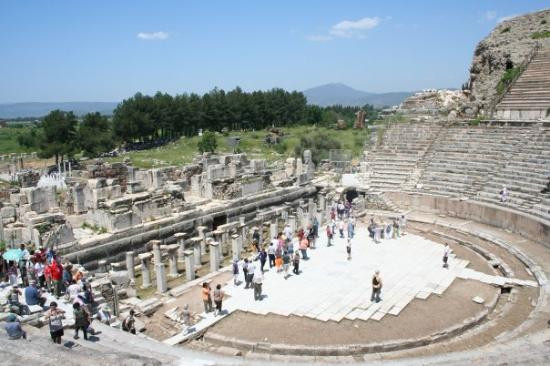 Efes Antik Kenti Tiyatrosu景点图片