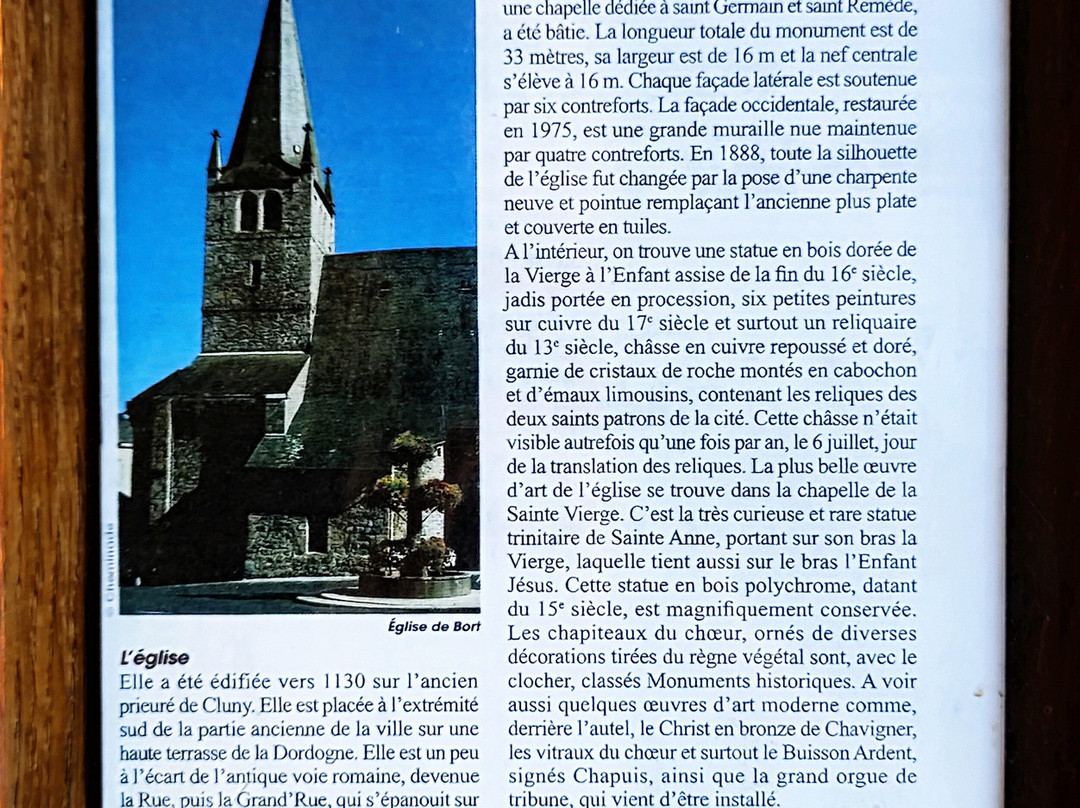 Eglise Saint-Germain-Bort-les-Orgues必去景点