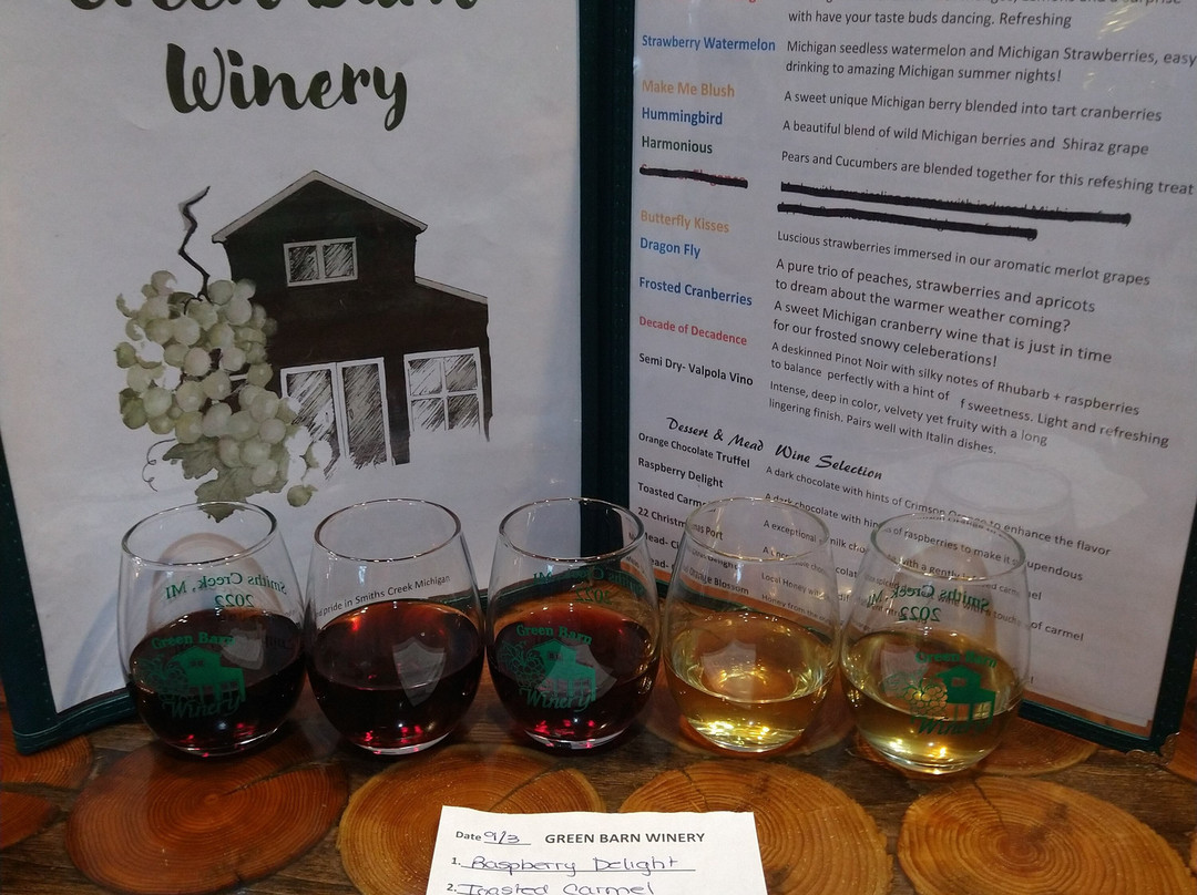 Green Barn Winery-Smiths Creek必去景点