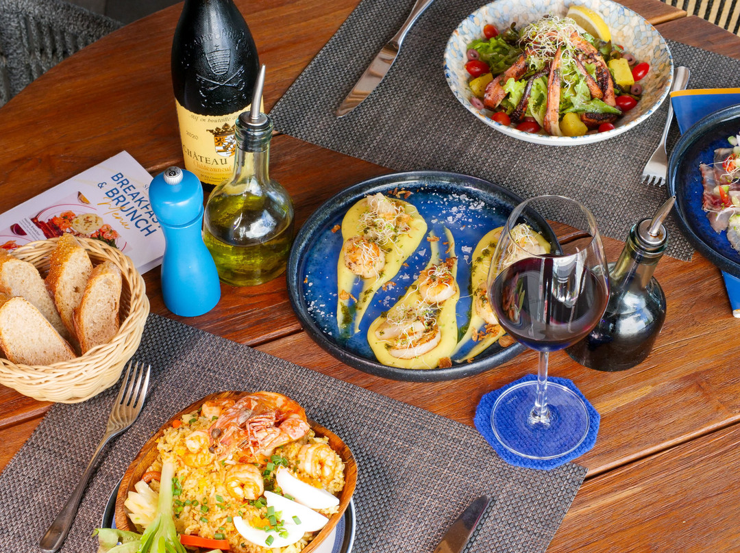 Summer Seaside Restaurant