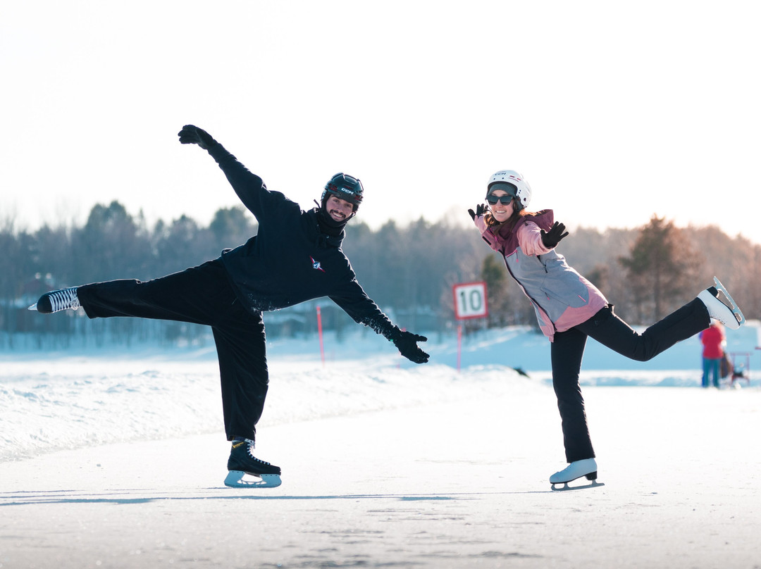 Inari Lake Skating-伊瓦洛必去景点