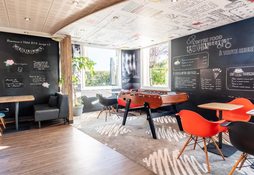 里摩日三星B&B住宿加早餐酒店-餐饮