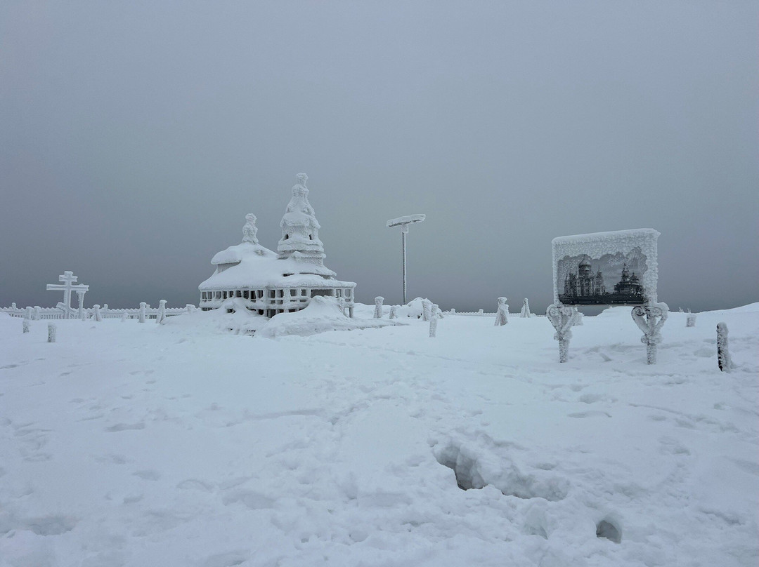 Model of the Church of the Iveron Icon of the Mother of God
