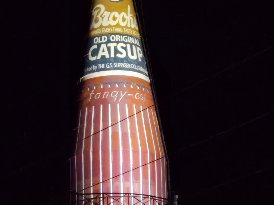 World's Largest Catsup Bottle-科林斯维尔必去景点