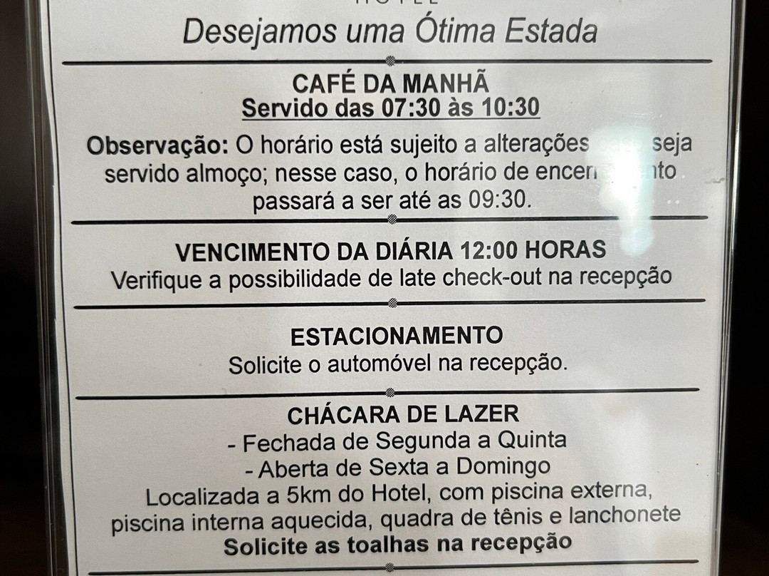 Hotel Cordilheira主图