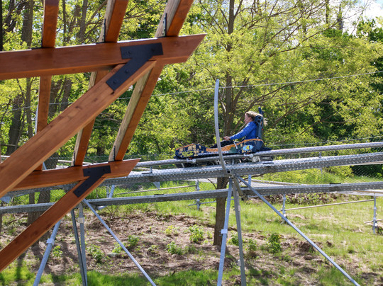 Wisconsin Dells Mountain Coaster-巴拉布必去景点