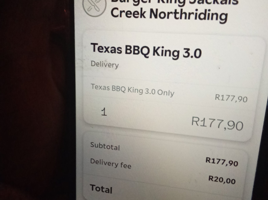 Burger King Jackal Creek