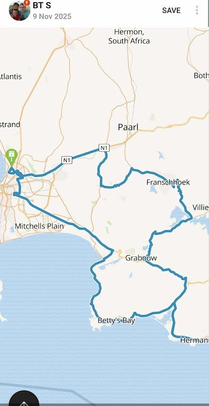 West Coast Motorcycle Rentals & Tours-开普敦中心区必去景点