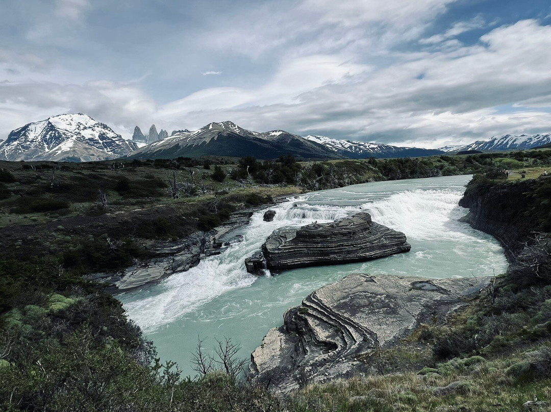 Cascada del Rio Paine-百内国家公园必去景点