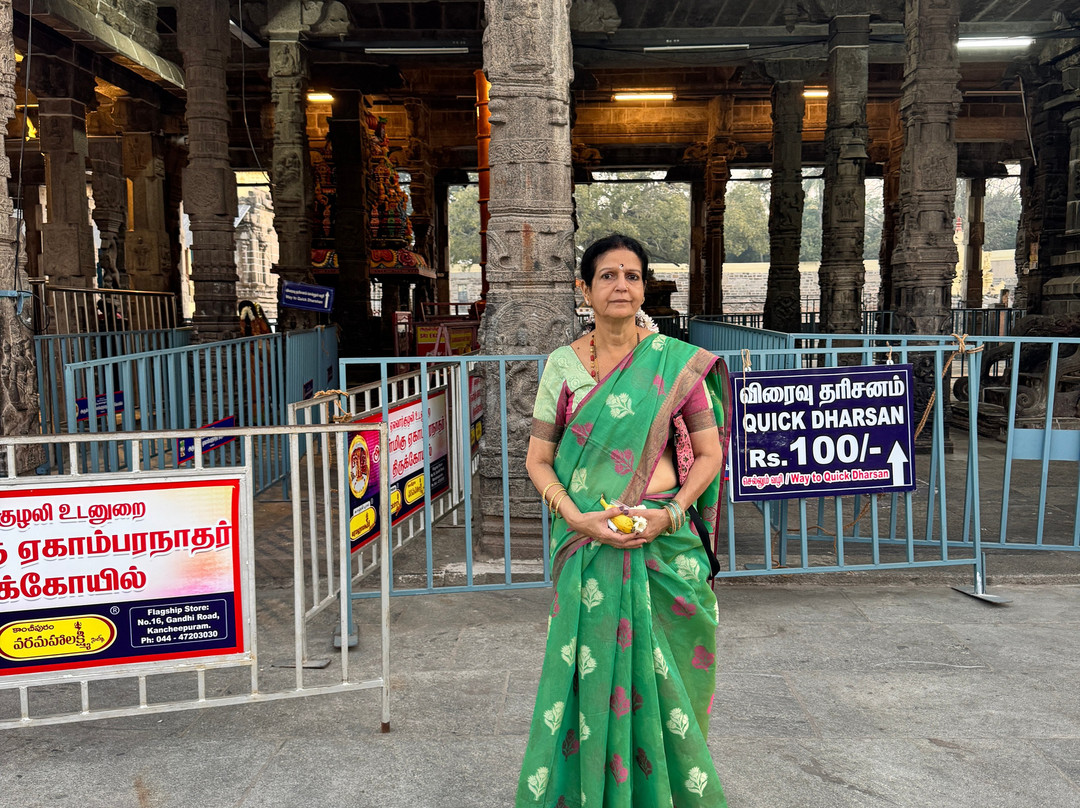 Kamakshi Amman Temple-甘吉布勒姆必去景点
