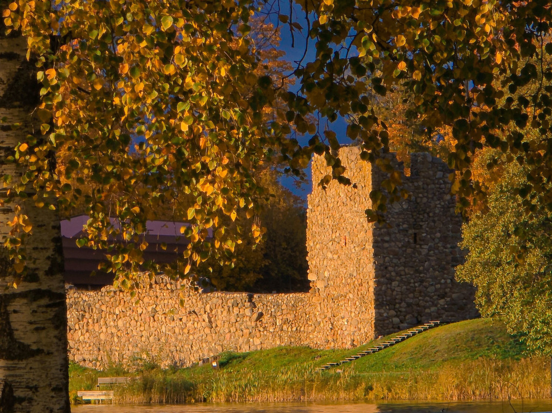 Aluksne Castle Island