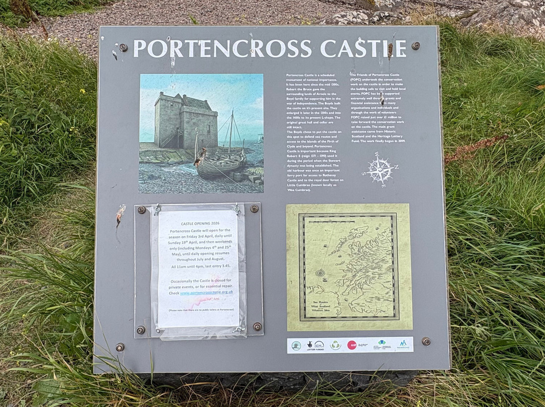 Portencross Castle-West Kilbride必去景点