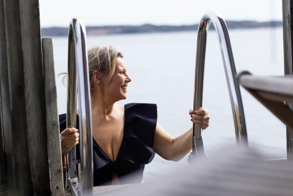 Strandflickorna - husen vid havet
