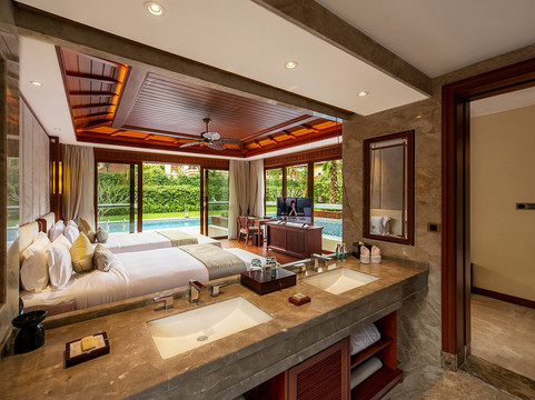 三亚半岭温泉海韵别墅度假酒店主图