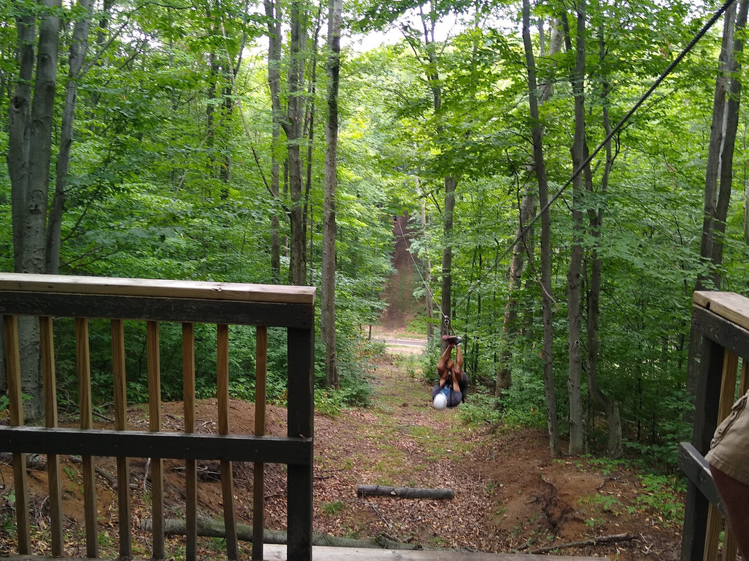 Zipline Adventure at Boyne Mountain-Boyne Falls必去景点