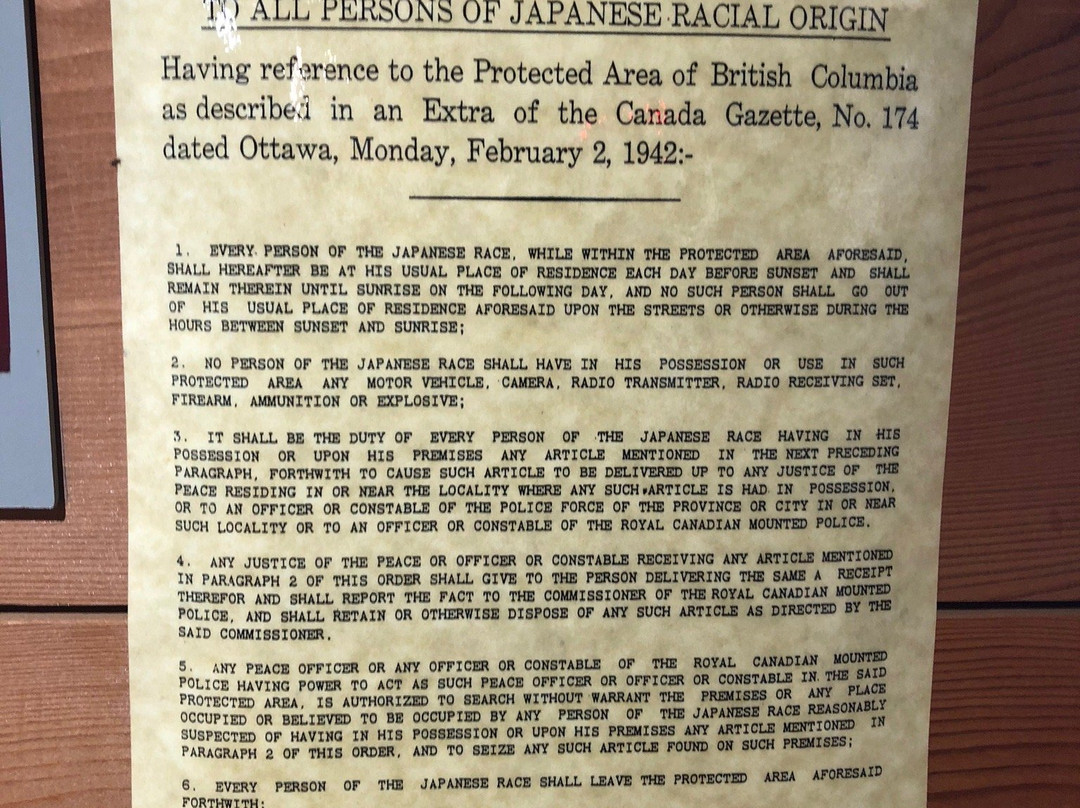 Nikkei Internment Memorial Centre景点图片