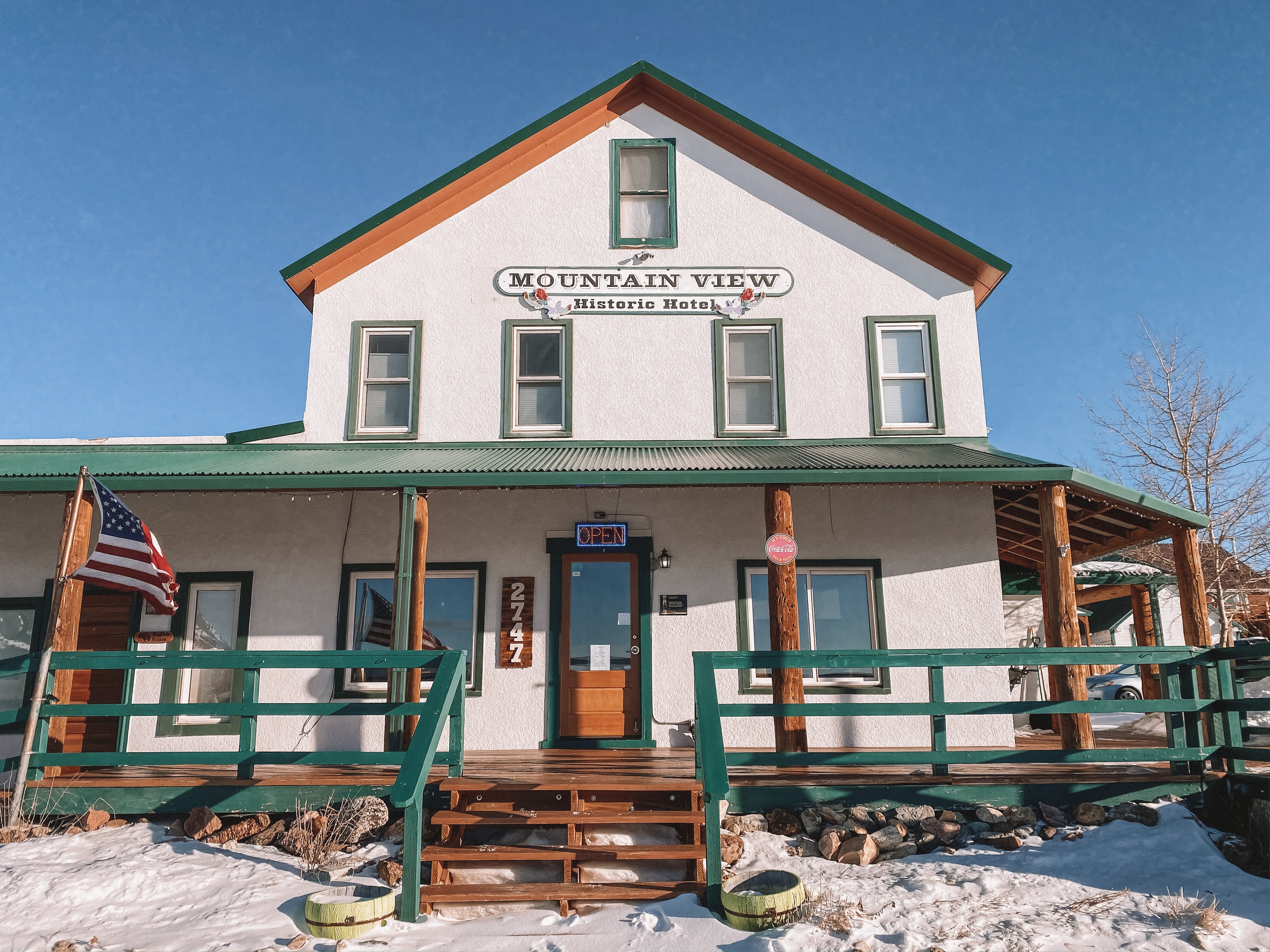Mountain View Historic Hotel-浴室