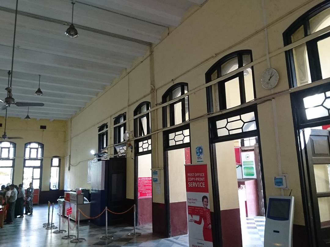 Central Post Office-仰光必去景点