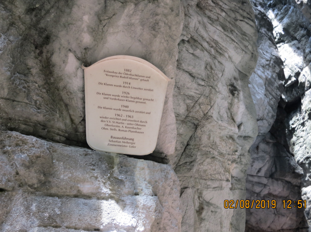 Vorderkaserklamm-Sankt Martin bei Lofer必去景点