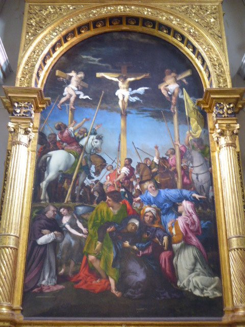 La Crocifissione di Lorenzo Lotto景点图片
