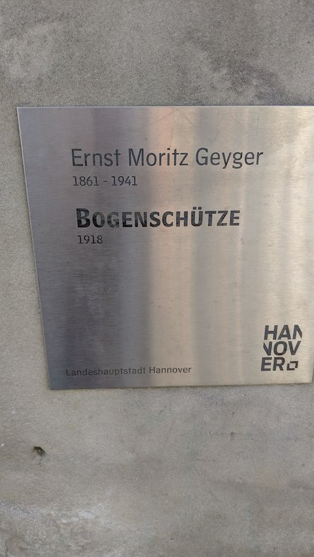 Denkmal Bogenschütze-汉诺威必去景点