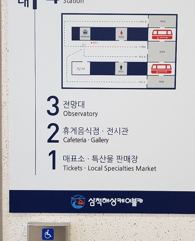 Samcheok Marine Cable Car-三陟市必去景点