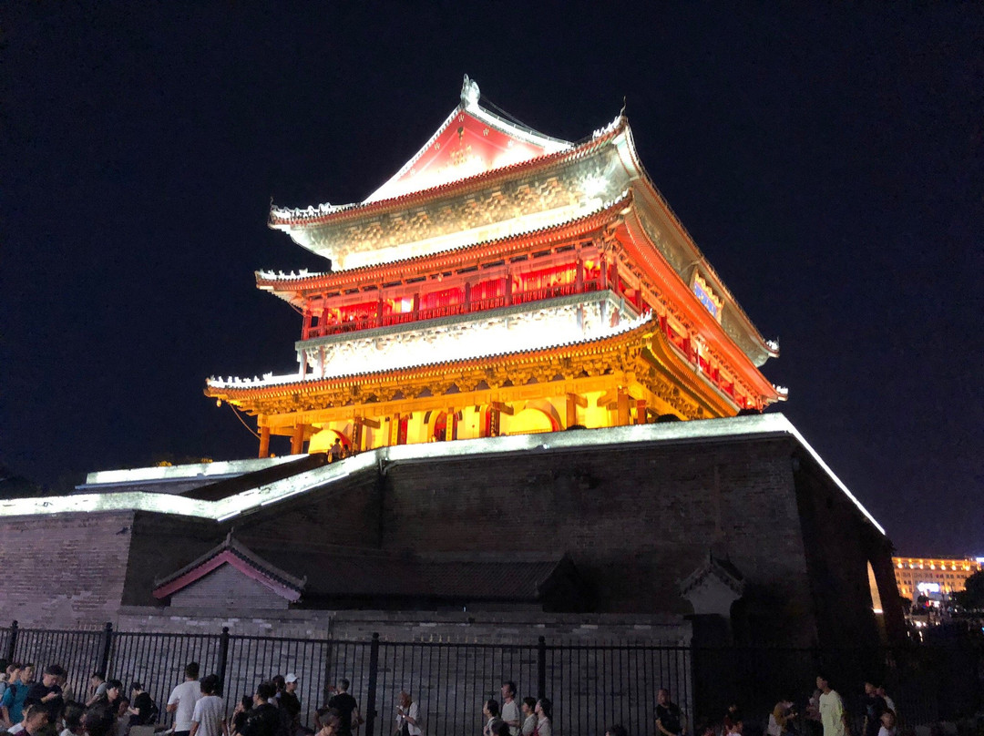 钟鼓楼广场-西安市必去景点