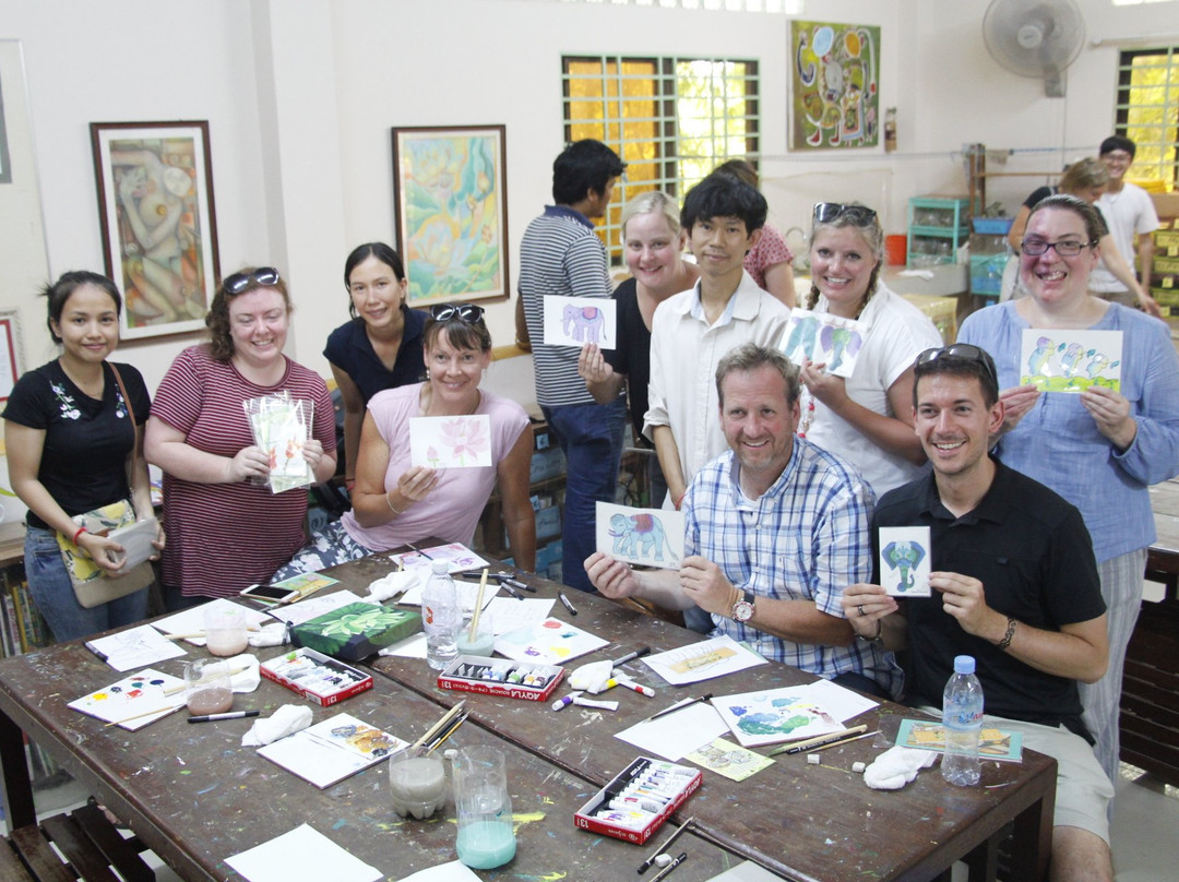 Khmer Kids Art Gallery-暹粒必去景点