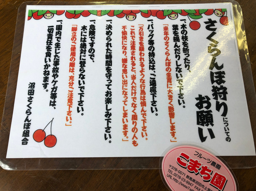 Komachi Orchards-沼田市必去景点