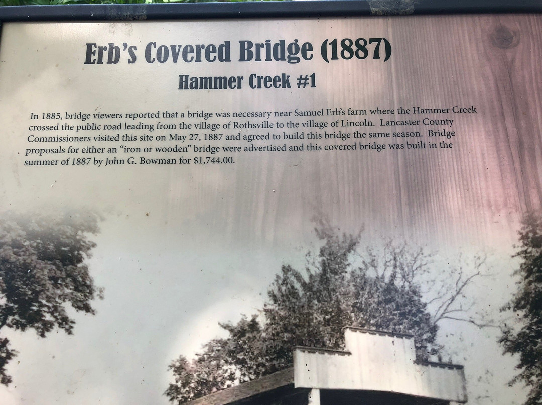 Erbs Covered Bridge-利蒂茨必去景点