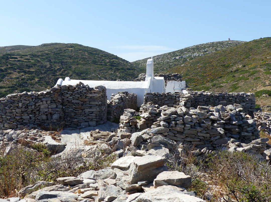 Pyrgos of Ancient Arkezini-Amorgos必去景点