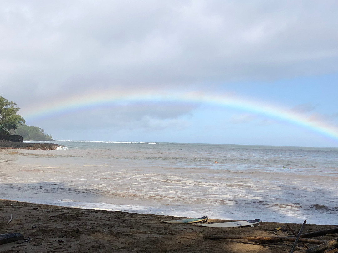 Kalihiwai Beach-基拉韦厄必去景点