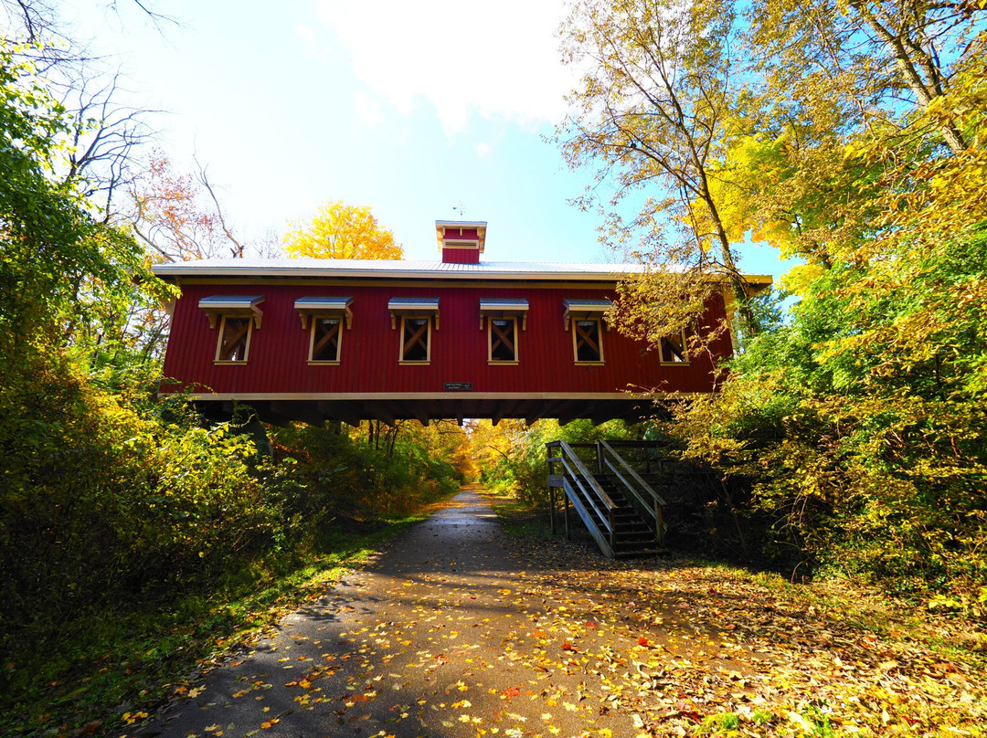 Richard P Eastman Covered Bridge-Yellow Springs必去景点