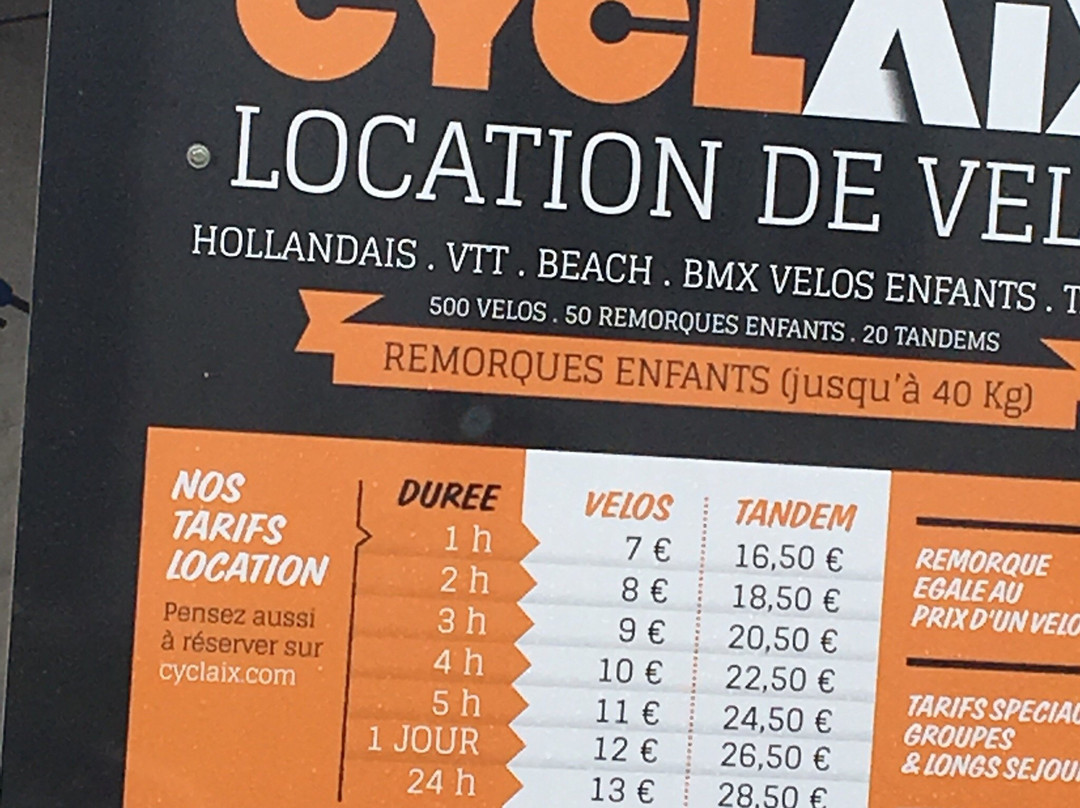CyclAix-Ile d'Aix必去景点