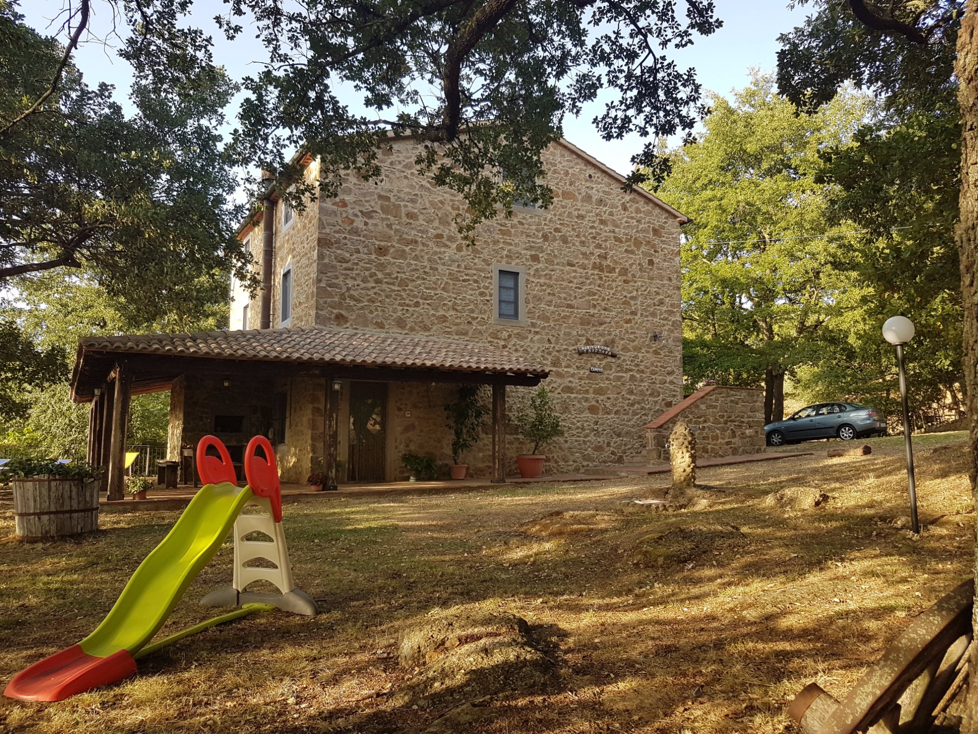Agriturismo Santa Barbara-浴室