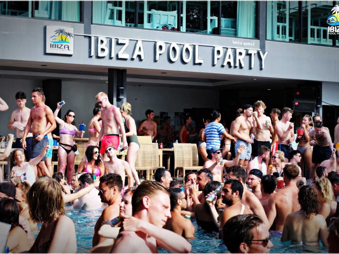 Ibiza Pool Party Phi Phi Island-大皮皮岛必去景点