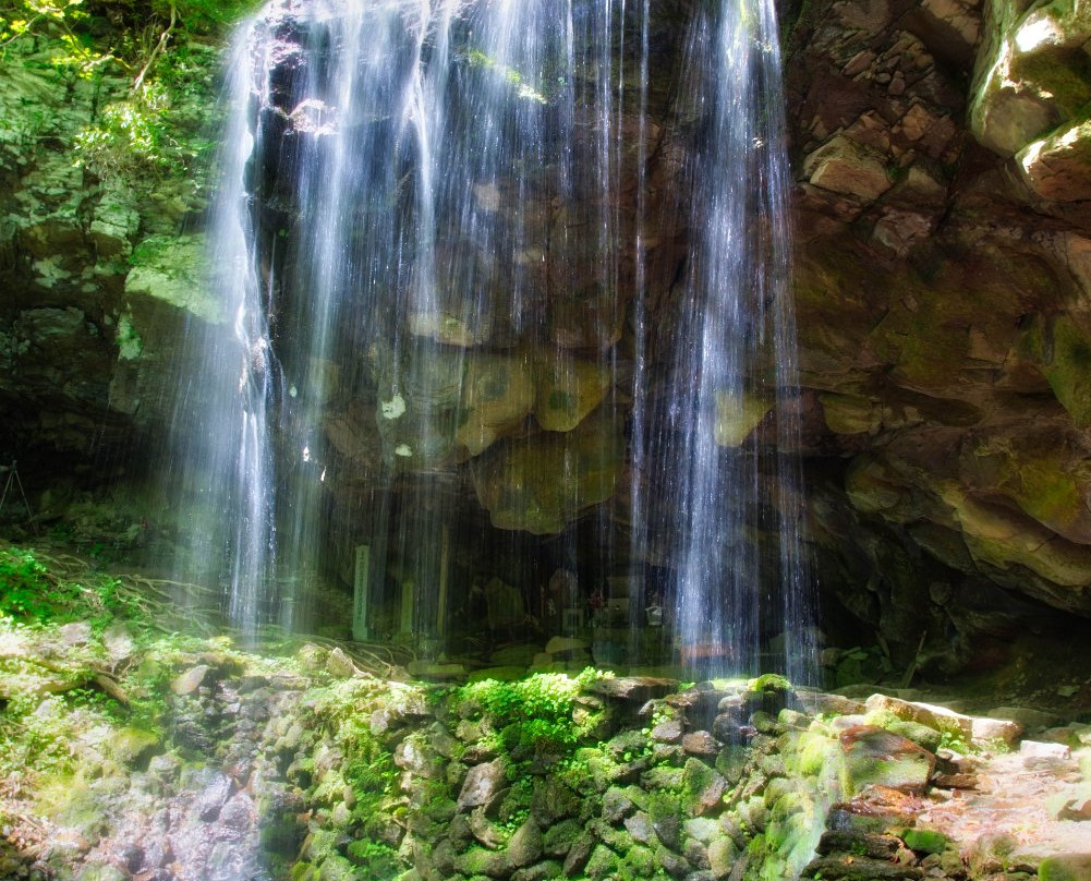 Iwai Falls-镜野町必去景点