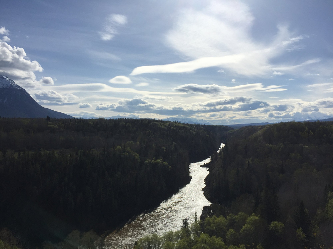 Hagwilget Canyon Bridge-新黑兹尔顿必去景点