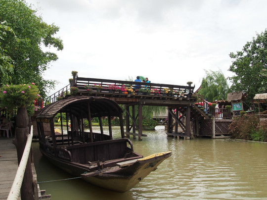 Ayothaya Floating Market & Elephant Village-大城必去景点