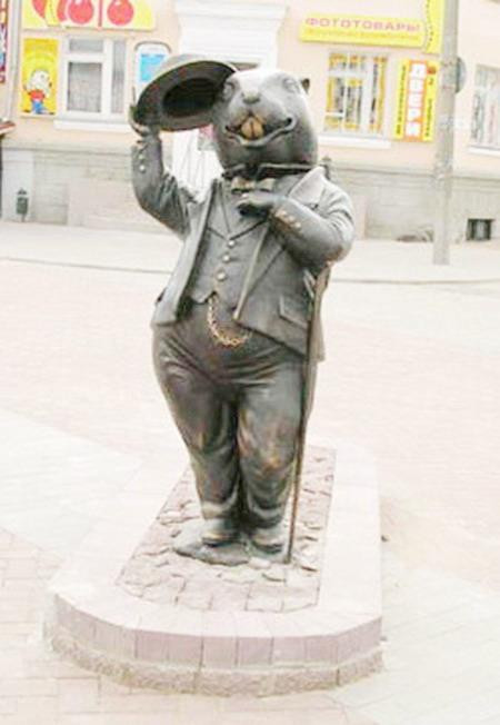 Monument to a Beaver-Bobrujsk必去景点